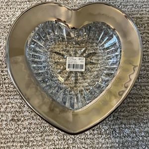 Mikasa Platinum Heart Dish
